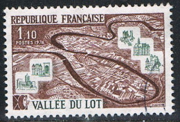 FRANCE : N° 1807 Oblitéré (La Vallée Du Lot) - PRIX FIXE - - Usati