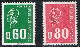 FRANCE : N° 1814 Et 1816 Oblitérés (Marianne De Béquet) - PRIX FIXE - - 1971-1976 Marianne (Béquet)