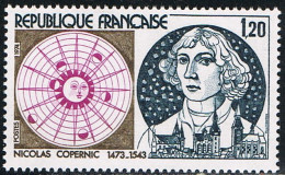 FRANCE : N° 1818 ** (Nicolas Copernic) - PRIX FIXE - - Unused Stamps
