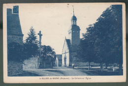 CP - 53 - Saint-Ellier-du-Maine - Calvaire - Eglise - Autres & Non Classés