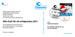 Deutschland 2016, Drucksache Privatpost Citykurier / Germany 2016, Printed Matter, Private Mail Citykurier - Other & Unclassified