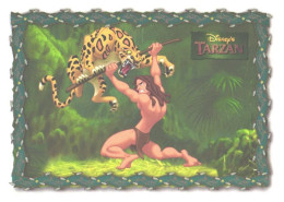 Disney, Tarzan Fighting Against Leopard - Sonstige & Ohne Zuordnung