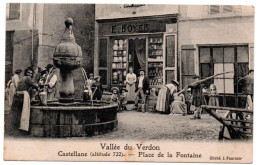 Place De La Fontaine. Quincaillerie Boyer - Castellane