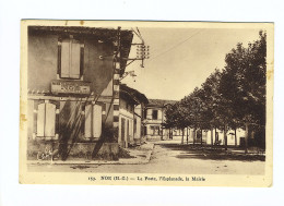 NOÉ - La Poste, L'Esplanade, La Mairie - Sonstige & Ohne Zuordnung