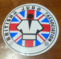 AUTOCOLLANT BRITISH JUDO ASSOCIATION - Stickers