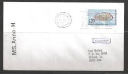 1984 Paquebot Cover, Germany Stamp Used In Sunderland, UK - Covers & Documents