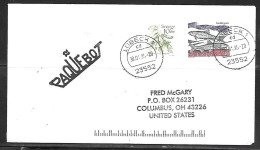 1995 Paquebot Cover, Sweden Stamps Mailed In Lubeck, Germany - Covers & Documents