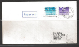 1987 Paquebot Cover, Netherlands Stamp Used In Skien, Norway, Postmarked 11.5.87 - Storia Postale