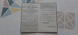 Elisa Meyfroidt Geb. Kuurne 23/03/1884- Getr. O. Depypere - Gest. 4/01/1956 - Devotieprenten