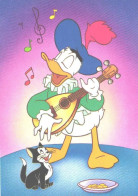 Disney, Duck Playing Mandoline, 1998 - Andere & Zonder Classificatie