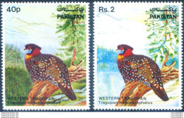 Fauna. Uccelli. Fagiano 1982. - Pakistan