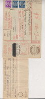 YUGOSLAVIA SKOPLJE 1938 Nice Parcel Card - Cartas & Documentos