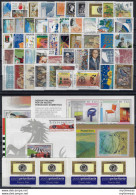 2001 Italia Complete Year 50v. + 3MS MNH - Other & Unclassified