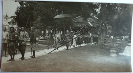 Photo Evénement Roi Royauté King Royalty 1928 PHNOM PENH Cambodge Cambodia Asia Asie Colonial - Asien