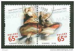 POLAND 1998 MICHEL No: 3727-3728 USED - Usados