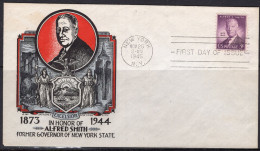 1945 Staehle First Day Cover - Alfred Smith - 1941-1950