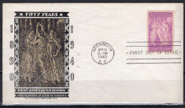1940 Staehle First Day Cover - Pan American Union - 1941-1950