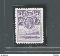 1933 Basutoland - Stanley Gibbons N. 9 - 5 Scellini Violet - MNH** - Altri & Non Classificati