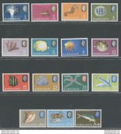 1966-69 BARBADOS, Stanley Gibbons N. 342/355a - Elisabetta II - Serie Di 15 Valori, MNH** - Andere & Zonder Classificatie