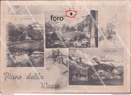 Cm620 Cartolina Piano Della Mussa  Provincia Di Torino Piemonte - Andere & Zonder Classificatie