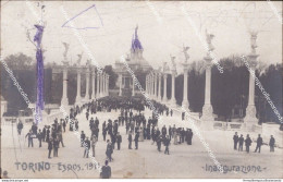 Cm596 Cartolina Torino Esposizione 1911 Inaugurazione Piemonte 1911 - Altri & Non Classificati