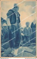 Cm598 Cartolina Cpa Tirana Mercato Albania 1941 - Autres & Non Classés