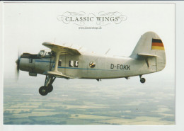 Pc Deutsche Classic Wings Antonov An-2 Aircraft - 1919-1938: Interbellum