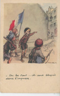 CPA Enfants Dans La Rue,Poulbot - Poulbot, F.