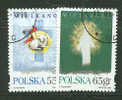POLAND 1998 MICHEL No: 3699-3700 USED - Gebruikt