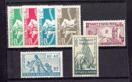 COLONIES GENERALES - N°60/64 - 66 ** MNH TB - Other & Unclassified