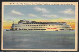 Missouri, St. Louis, S.S. Admiral, Mississippi River Cruises, Unused - St Louis – Missouri