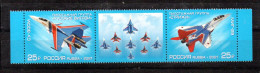 RUSSIE - RUSSIA - 2021 - AVIATION - PLANES - AVIONS - MIG 29 - VOLTIGE ACROBATIQUE - ACROBATICAL FLYING - - Unused Stamps