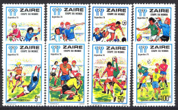Football / Soccer / Fussball - WM 1978:  Zaire  8 W + 2 Bl ** - 1978 – Argentina