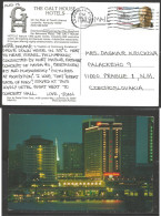 1988 36c Sikorsky Louisville Hotel Postcard To Czechoslovakia (Aug 19 1988) - Brieven En Documenten