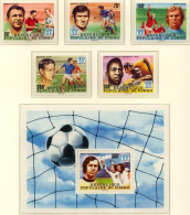 Football / Soccer / Fussball - WM 1978:  Congo  5 W + Bl ** - 1978 – Argentine