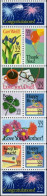 1987 22 Cents Greeting Stamps, Booklet Pane, MNH - Ongebruikt