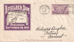 USA, Nov 5 1935, Boulder Dam, Dedication September 28 1935 - 1851-1940