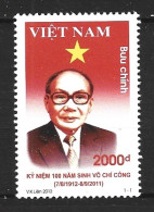 VIET NAM. N°2426 De 2012. Personnalité Politique. - Vietnam