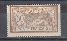 Crete 1902 - 50c  ,MH (e-522) - Nuevos