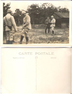 MILITARIA - Carte-Photo - Officiers Français Au Début Du XXe Siècle (?) - Other & Unclassified