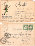 Carte Fantaisie - Allemagne - Gruss - Other & Unclassified