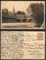 Bath, Pulteney Bridge, Mailed  - Bath