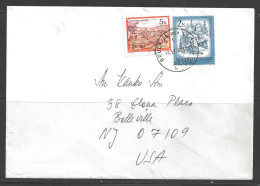 1991 Bruck (26-12) To USA - Lettres & Documents