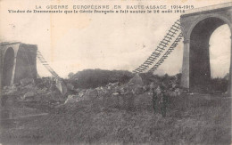Dannemarie Viaduc Génie Thème Train Gare Guerre 1914 - Dannemarie