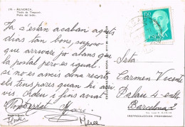 55168. Postal MERCADAL (Menorca) Baleares 1967. Vistas Monte TORO Y TAUYLA Del TREPUCó - Lettres & Documents