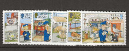 1994 MNH Isle Of Man Mi 602-07 Postfris** - Isla De Man