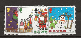 1996 MNH Isle Of Man Mi 701-04 Postfris** - Isla De Man