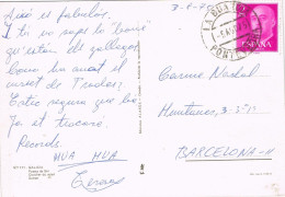 55169. Postal LA GUARDIA (Pontevedra) 1975. Puesta De Sol En Galicia - Lettres & Documents