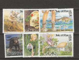 1997 MNH Isle Of Man Mi 716-21 Postfris** - Isla De Man