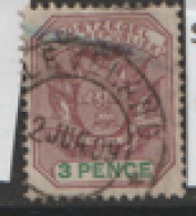 Transvaal  1896 SG  220  3d Fine Used - Transvaal (1870-1909)